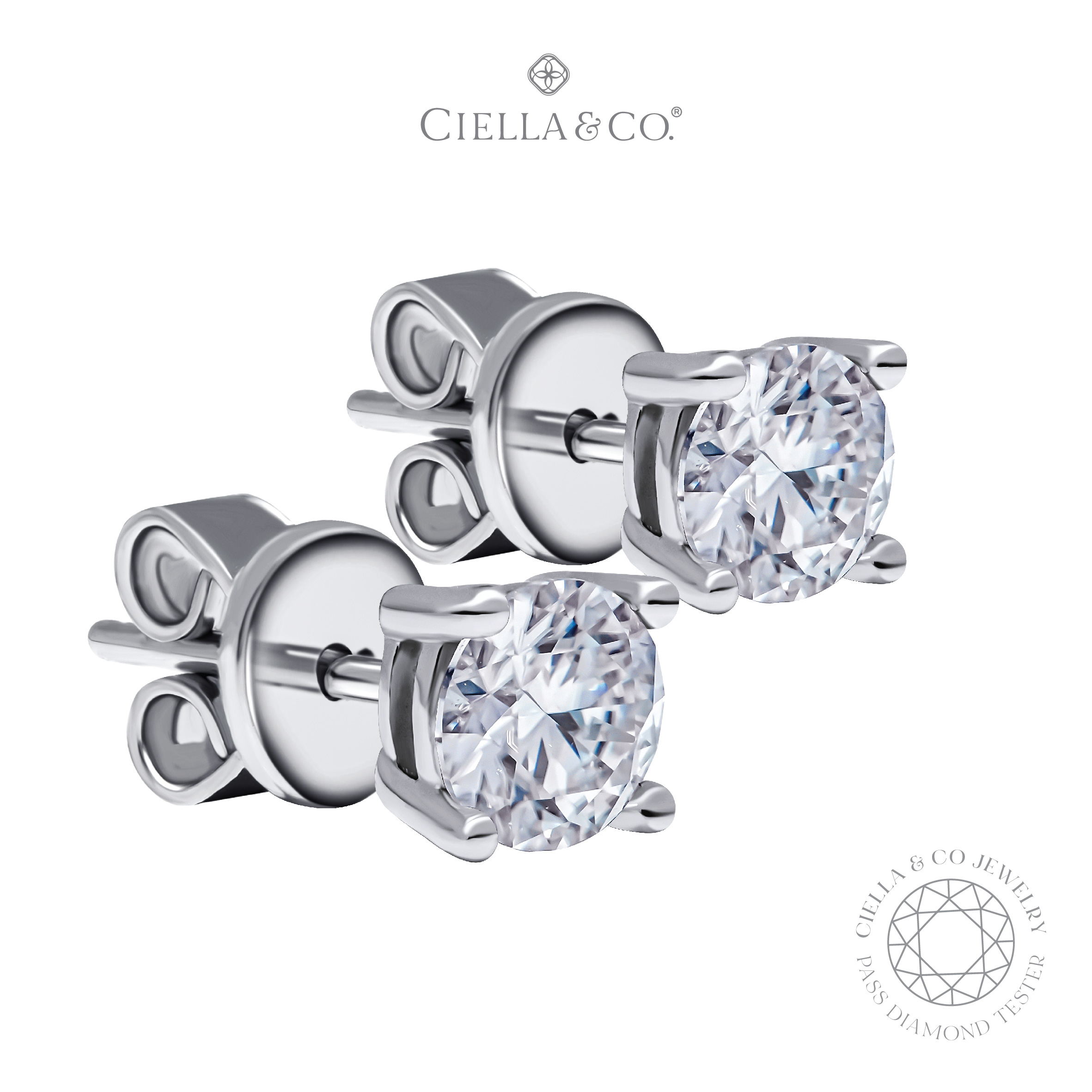 anting-moissanite-ciella-co-4-prong-round-cut-studs-earrings