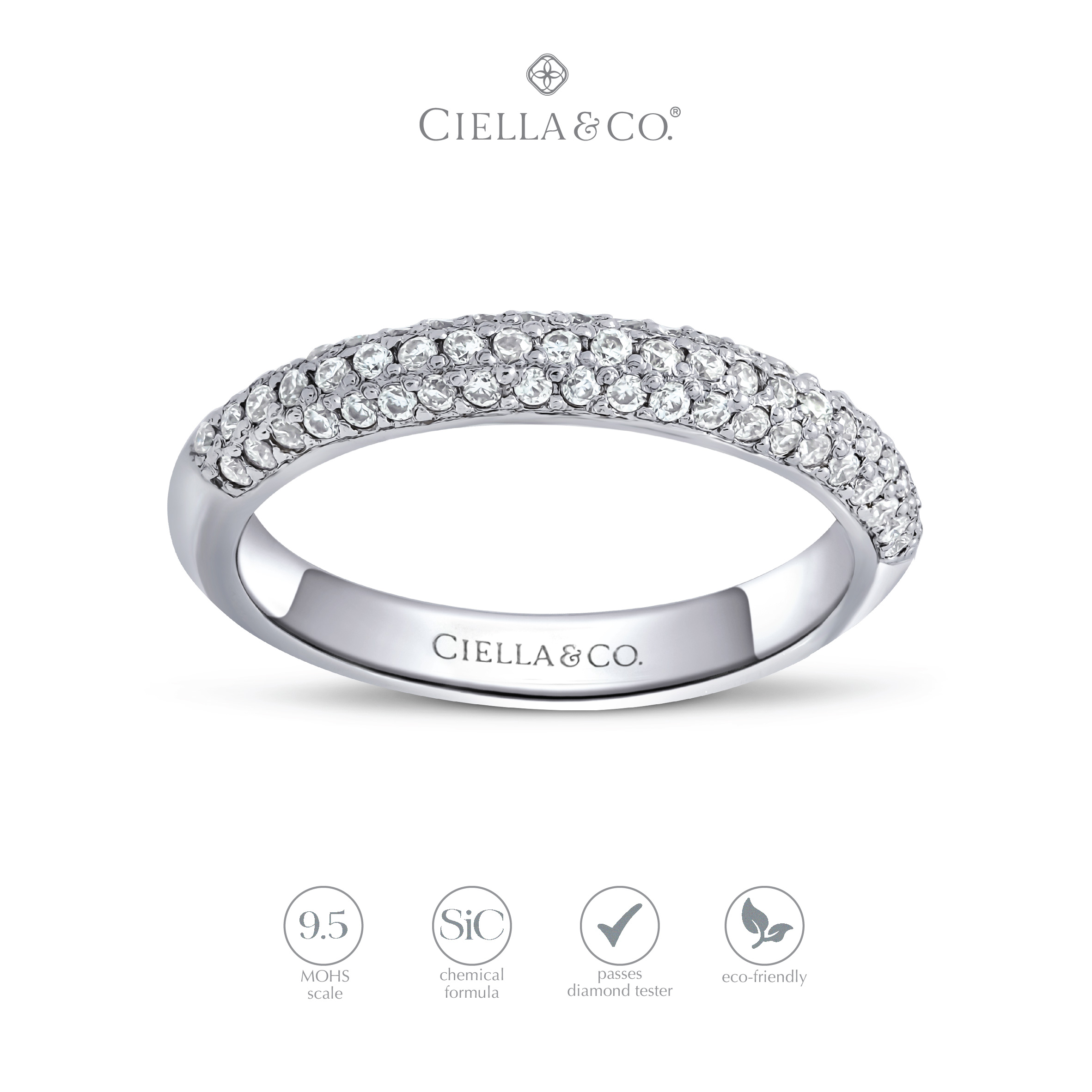 Crescent-three-row-wedding-band-ring