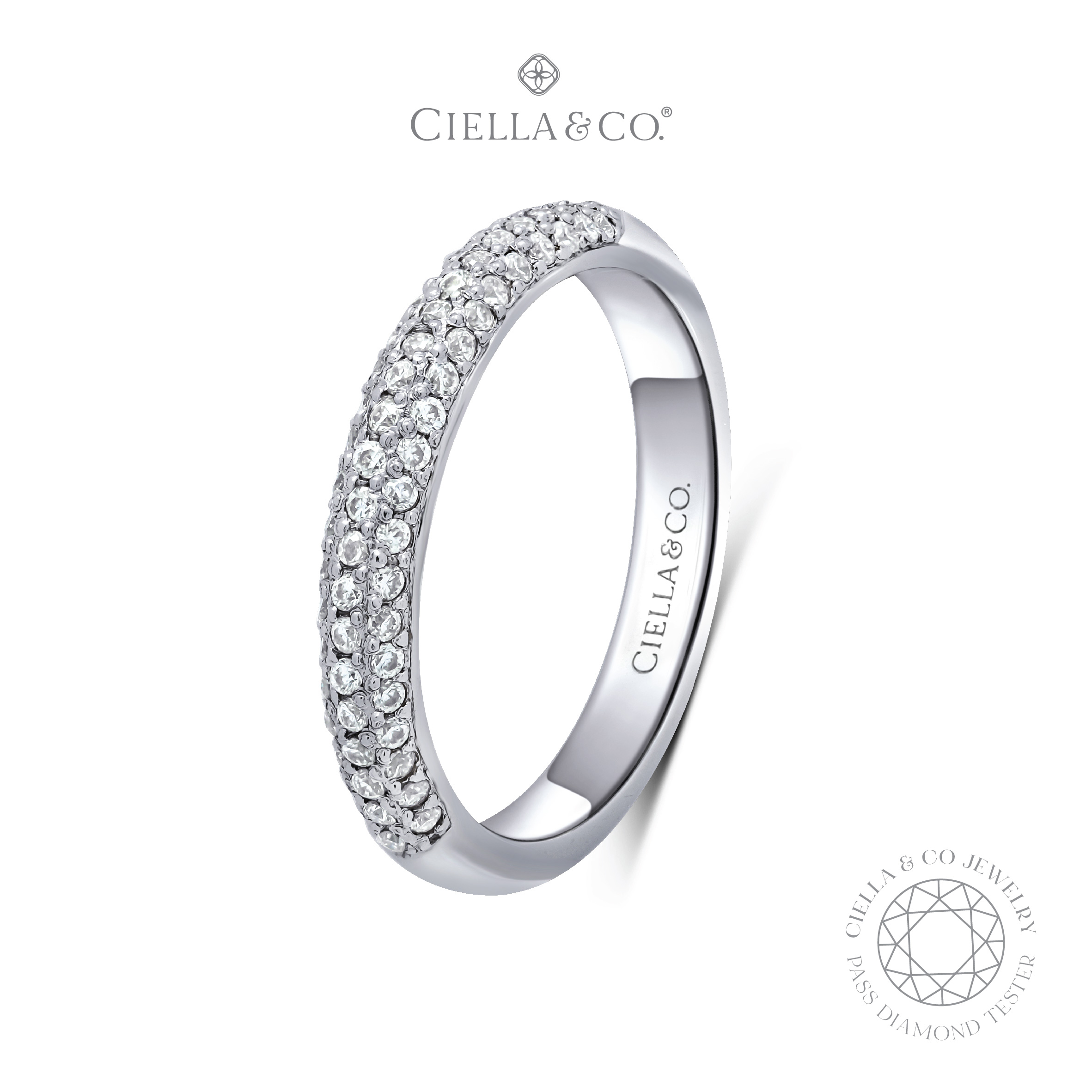 Crescent-three-row-wedding-band-ring